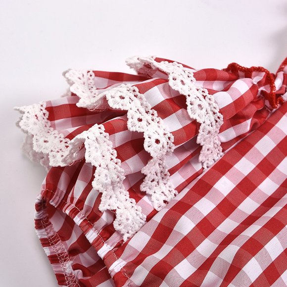 Minnie Mouse First Birthday Romper Minnie Mouse Dress Clothes outfit Jumpsuit - Picture 7 of 7